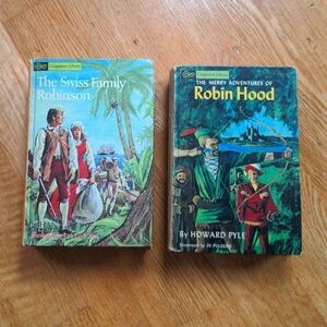 2 Vintage 60s Companion Library books